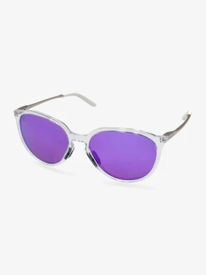 Okulary przeciwsłoneczne damskie Oakley Sielo - polished chrome/prizm violet