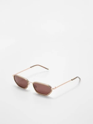 Okulary przeciwsłoneczne DKNY taupe