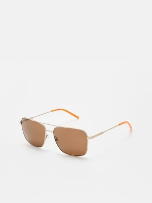 Okulary przeciwsłoneczne DKNY złoty