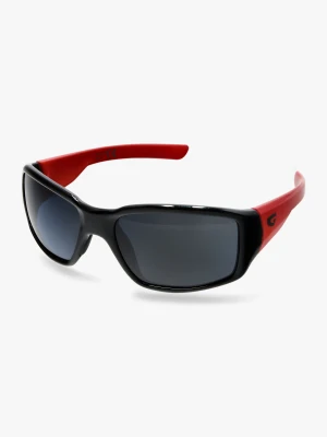 Okulary przeciwsłoneczne dla dzieci GOG Jungle - black/red/smoke