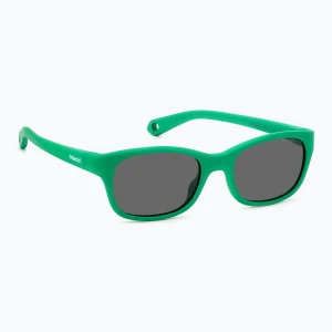Okulary przeciwsłoneczne dziecięce Polaroid PLD K006/S green/grey polarized