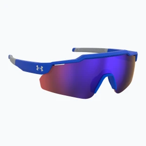 Zdjęcie produktu Okulary przeciwsłoneczne dziecięce Under Armour Levelup Jr S3 matte blue grey/infrared