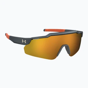 Zdjęcie produktu Okulary przeciwsłoneczne dziecięce Under Armour Levelup Jr S3 metalized grey/gold mirror