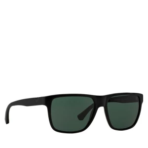 Okulary przeciwsłoneczne Emporio Armani 0EA4035 501771 Shiny Black/Green
