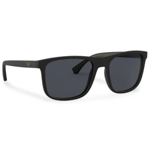 Okulary przeciwsłoneczne Emporio Armani 0EA4129 504287 Czarny