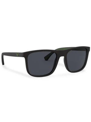 Okulary przeciwsłoneczne Emporio Armani 0EA4129 504287 Czarny