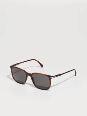 Okulary przeciwsłoneczne Eyewear By David Beckham brązowy