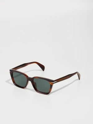 Okulary przeciwsłoneczne Eyewear By David Beckham brązowy
