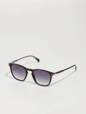 Okulary przeciwsłoneczne Eyewear By David Beckham brązowy
