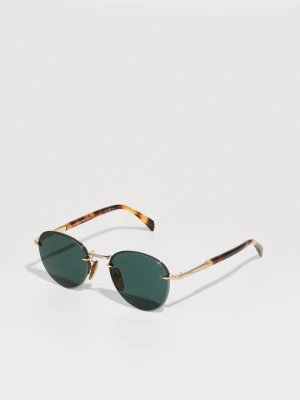 Okulary przeciwsłoneczne Eyewear By David Beckham w kolorze złota