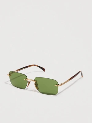 Okulary przeciwsłoneczne Eyewear By David Beckham w kolorze złota