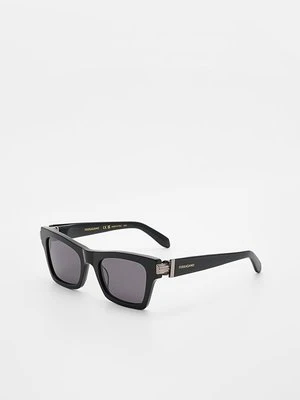 Okulary przeciwsłoneczne FERRAGAMO czarny
