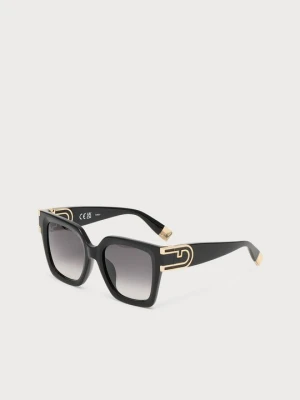 Okulary przeciwsłoneczne Furla czarny