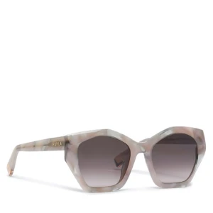 Okulary przeciwsłoneczne Furla WD00130 BX3773 3389S Écru