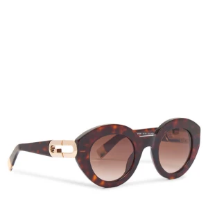 Okulary przeciwsłoneczne Furla WD00157 A.0116 Brązowy