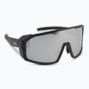 Okulary przeciwsłoneczne GOG Annapurna matt black/silver mirror