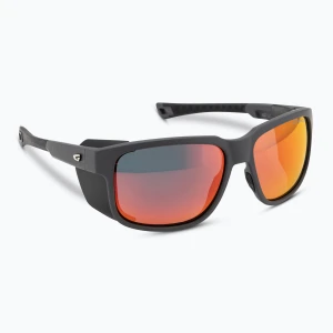 Okulary przeciwsłoneczne GOG Makalu matt grey / black / polychromatic red