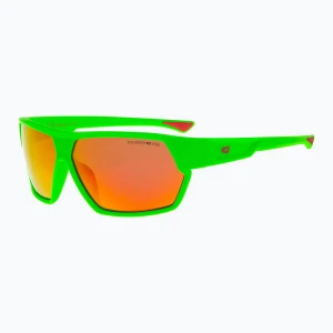 Okulary przeciwsłoneczne GOG Zonda matt neon green/red