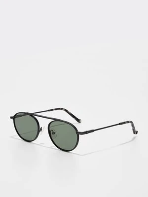 Okulary przeciwsłoneczne Hackett London czarny