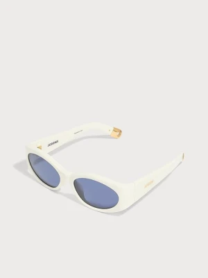Okulary przeciwsłoneczne Jacquemus biały