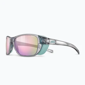 Okulary przeciwsłoneczne Julbo Camino M Spectron shiny translu light gray/mint
