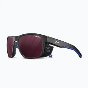 Okulary przeciwsłoneczne Julbo Shield M Reactiv High Contrast translucent black / blue / white