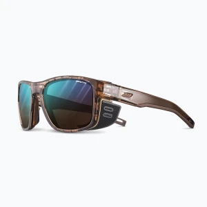 Okulary przeciwsłoneczne Julbo Shield M Reactiv shiny translu brown/matt brown