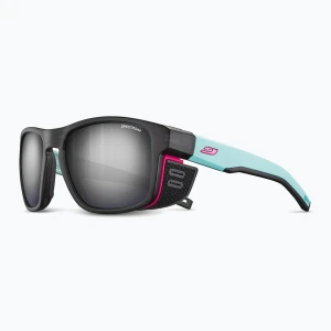Okulary przeciwsłoneczne Julbo Shield M Spectron translucent black/light blue/pink