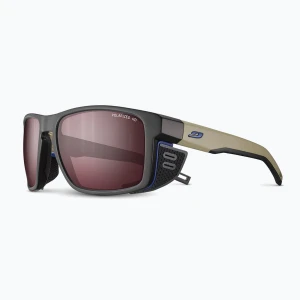 Okulary przeciwsłoneczne Julbo Shield Polar HD shiny translu black/brown
