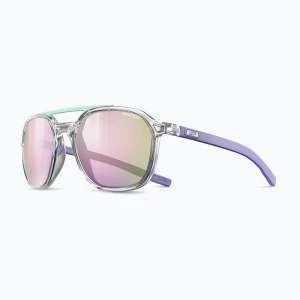 Okulary przeciwsłoneczne Julbo Slack Spectron shiny translu crystal / purple Fioletowy