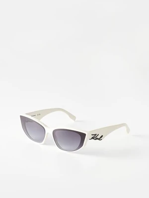 Okulary przeciwsłoneczne KARL LAGERFELD biały