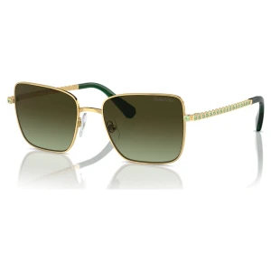 Zdjęcie produktu Okulary przeciwsłoneczne, Kształt kwadratowy, SK7015, W odcieniu złota Swarovski