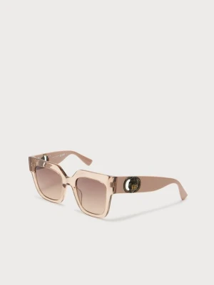Okulary przeciwsłoneczne Kurt Geiger różowy