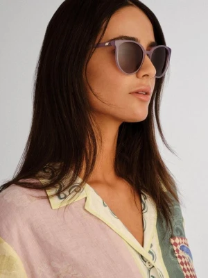 Okulary przeciwsłoneczne Le Specs mauve