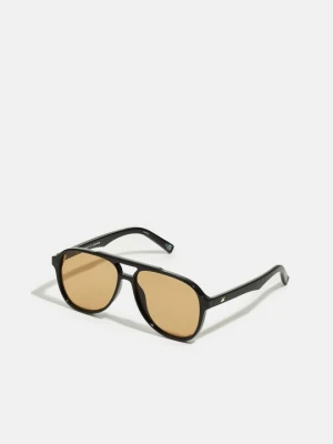 Okulary przeciwsłoneczne Le Specs złoty
