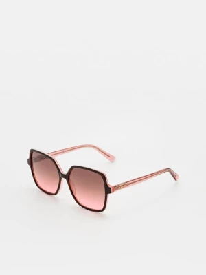 Okulary przeciwsłoneczne LOVE MOSCHINO brązowy