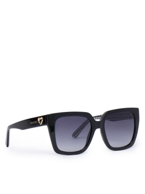 Okulary przeciwsłoneczne LOVE MOSCHINO MOL099 / S 208537 Czarny
