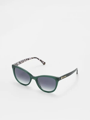 Okulary przeciwsłoneczne LOVE MOSCHINO zielony