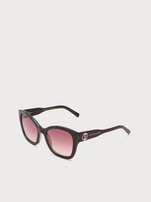 Okulary przeciwsłoneczne Marc Jacobs bordowy