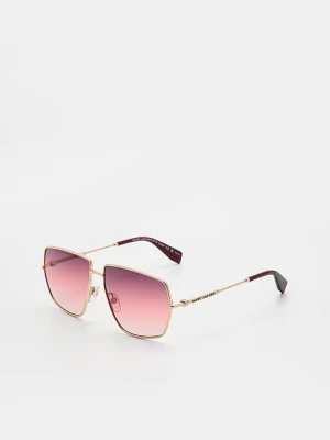 Okulary przeciwsłoneczne Marc Jacobs ciemnoczerwony