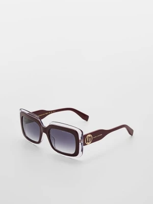 Okulary przeciwsłoneczne Marc Jacobs ciemnoczerwony