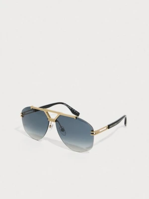 Okulary przeciwsłoneczne Marc Jacobs w kolorze złota