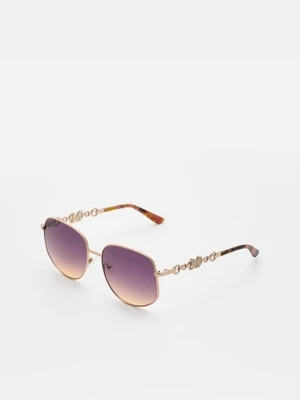 Okulary przeciwsłoneczne MARCIANO BY GUESS różowy