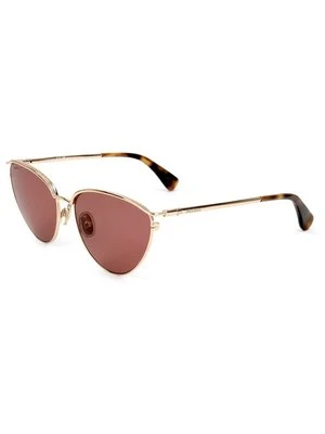 Okulary przeciwsłoneczne Max Mara złoty