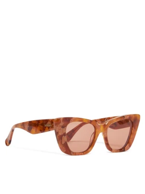 Okulary przeciwsłoneczne Max Mara MM0099 56E Brązowy