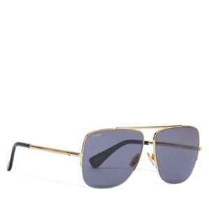 Okulary przeciwsłoneczne Max Mara MM0121 30A Złoty