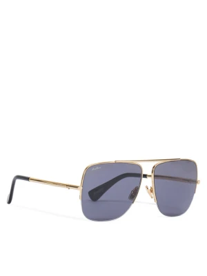 Okulary przeciwsłoneczne Max Mara MM0121 30A Złoty