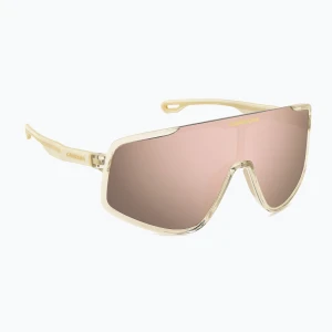 Okulary przeciwsłoneczne męskie Carrera 4017/S crystal beige/rose gold multilayer