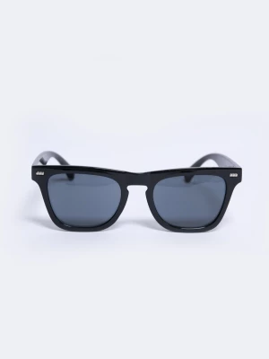 Okulary przeciwsłoneczne męskie czarne Mumer 906 BIG STAR