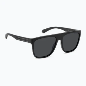 Okulary przeciwsłoneczne męskie Polaroid PLD 2162/S matte black/grey polarized